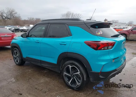 2021 Chevrolet Trailblazer Fwd Rs z USA, uszkodzony, nr VIN KL79MTSL6MB162128